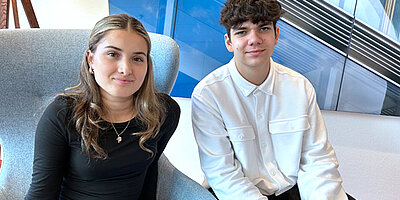 Zwei neue Azubis starten am VDI TZ ins Berufsleben