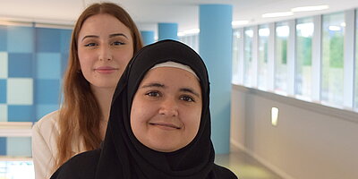 Ein Jahr Ausbildung im VDI TZ – Interview mit unseren zwei Auszubildenden